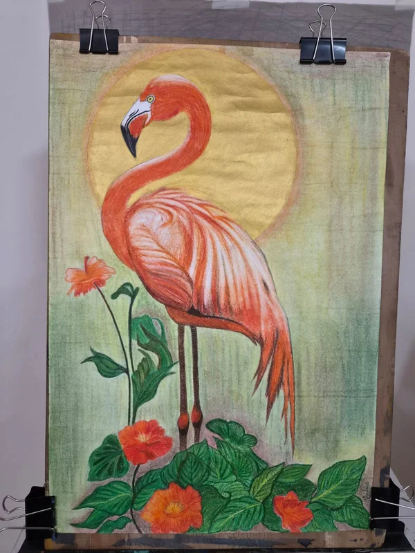 Flamingo Grace by Shweta Jain